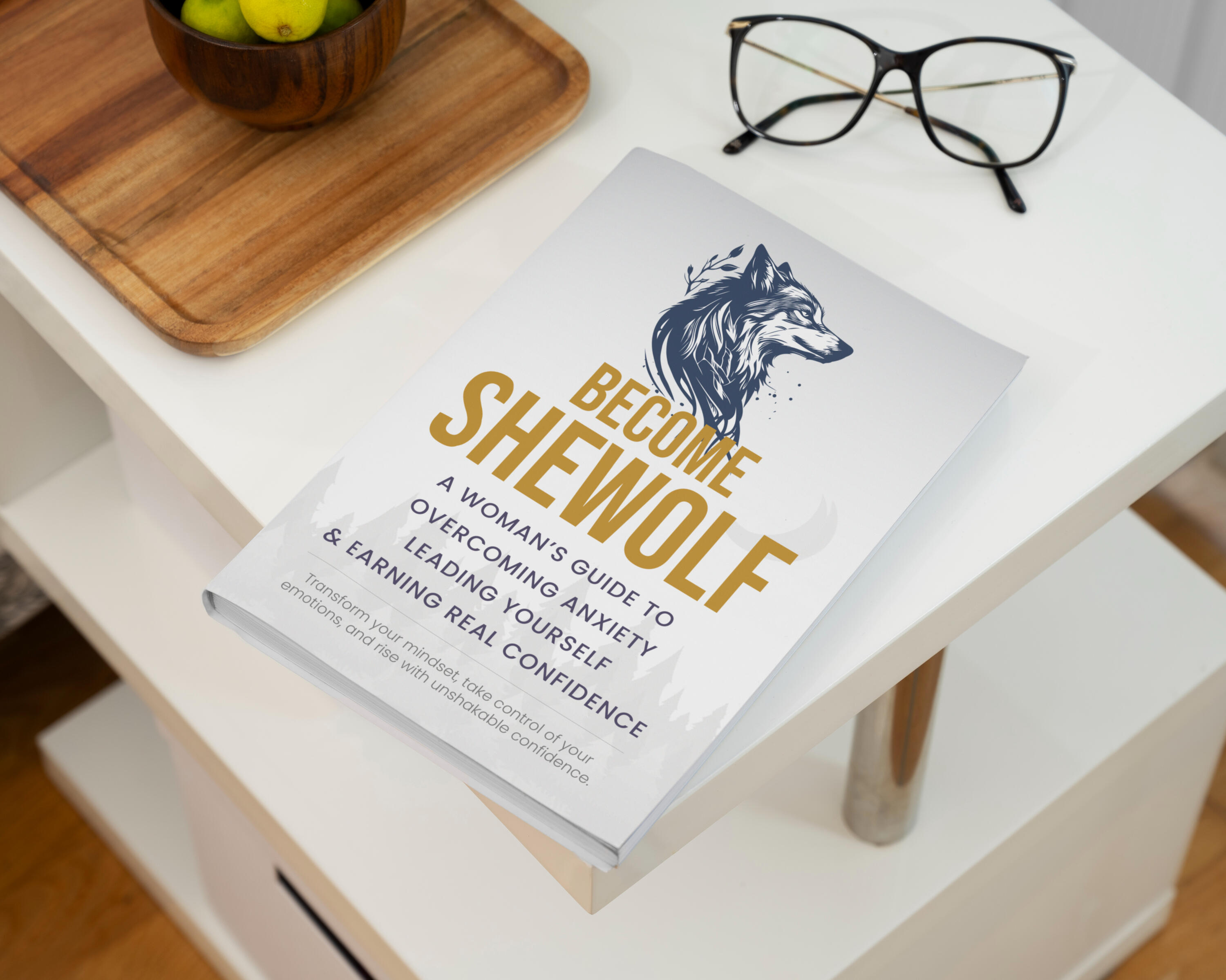 SheWolf book cover – a guide to authentic leadership for women